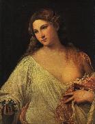  Titian Flora oil painting reproduction